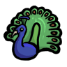 Peacock icon